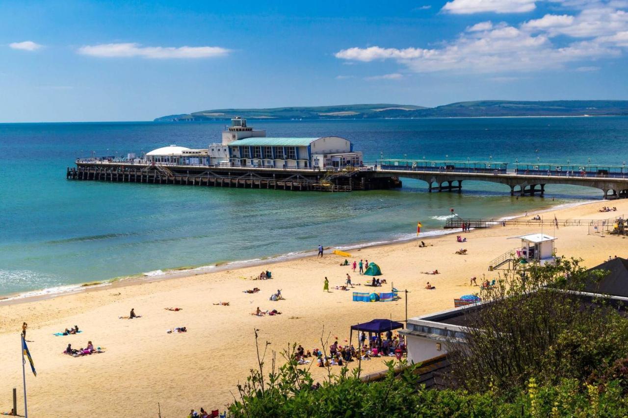 Lovely Apartment, One Minute From Bournemouth Beach And Town. Esterno foto